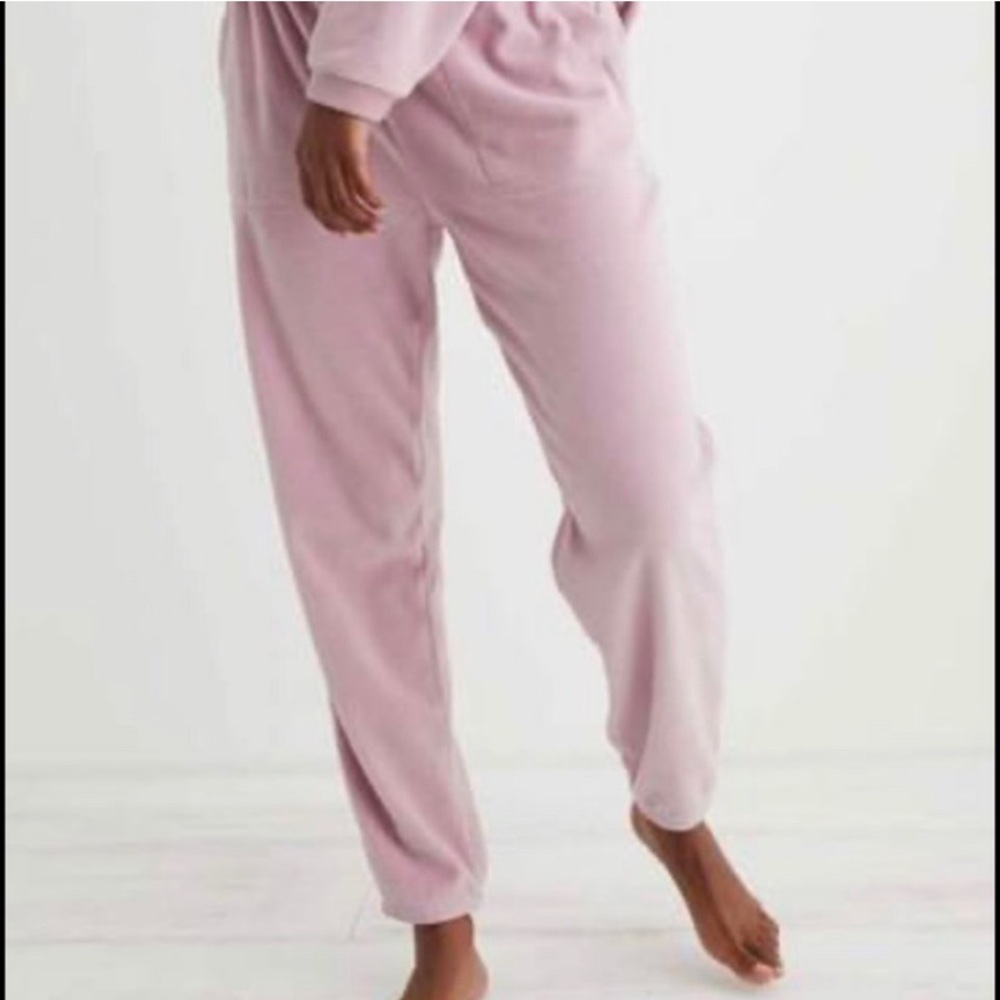 Aerie velour sweatpants